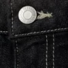 Flame Low Rise Slim Flared Jeans – Black Rinse – Black Flame Low Rise Slim Flared Jeans – Black Rinse – Black