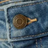 Flame Low Rise Slim Flared Leg Twist Jeans – Turquoise Dust – Medium Blue Flame Low Rise Slim Flared Leg Twist Jeans – Turquoise Dust – Medium Blue