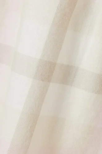 Flannel Boxer Shorts – Beige Check