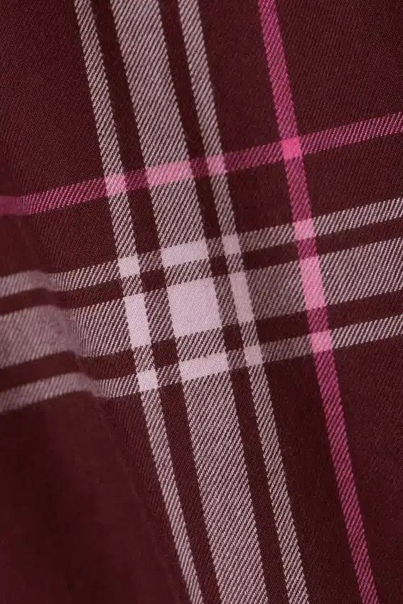 Flannel Boxer Shorts – Dark Red Check Flannel Boxer Shorts – Dark Red Check