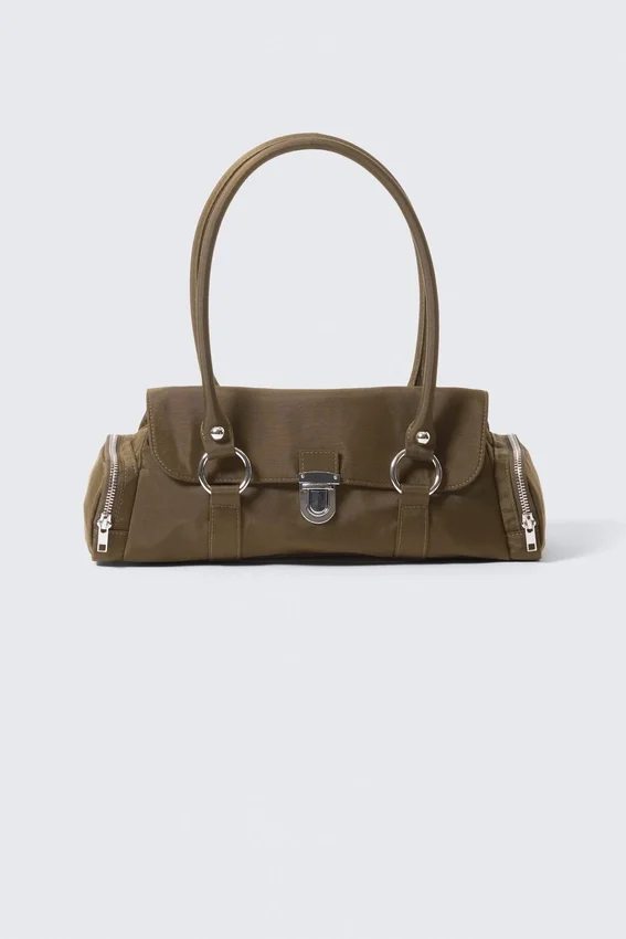 Flap Shoulder Bag – Dark Mole Flap Shoulder Bag – Dark Mole