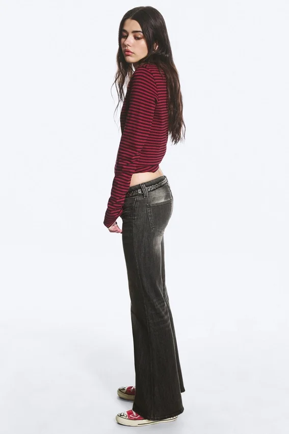 Flare Low Rise Flared Skinny Jeans – Mustard Black – Black | Cheap Monday Gb Flare Low Rise Flared Skinny Jeans – Mustard Black – Black | Cheap Monday Gb
