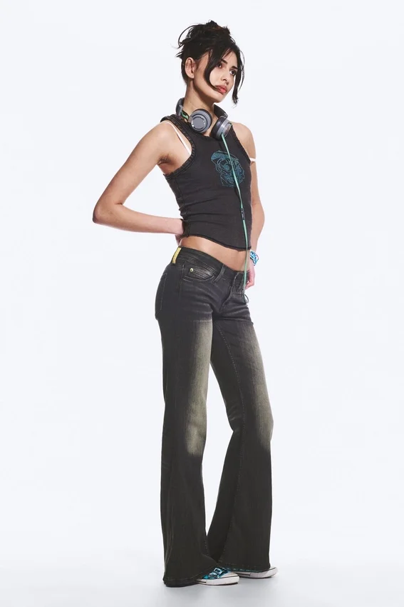 Flare Low Rise Flared Skinny Jeans – Mustard Black – Black | Cheap Monday Gb Flare Low Rise Flared Skinny Jeans – Mustard Black – Black | Cheap Monday Gb