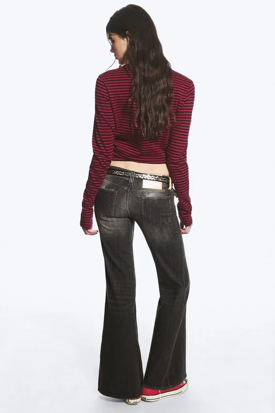 Flare Low Rise Flared Skinny Jeans – Mustard Black – Black | Cheap Monday Gb Flare Low Rise Flared Skinny Jeans – Mustard Black – Black | Cheap Monday Gb