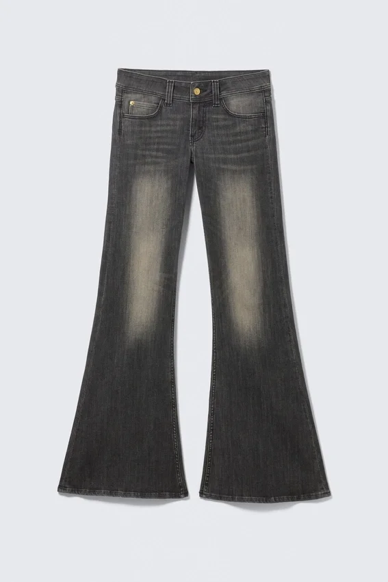 Flare Low Rise Flared Skinny Jeans – Mustard Black – Black | Cheap Monday Gb Flare Low Rise Flared Skinny Jeans – Mustard Black – Black | Cheap Monday Gb