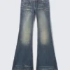 Flare Low Rise Flared Skinny Jeans – Steel Blue – Medium Blue | Cheap Monday Gb Flare Low Rise Flared Skinny Jeans – Steel Blue – Medium Blue | Cheap Monday Gb