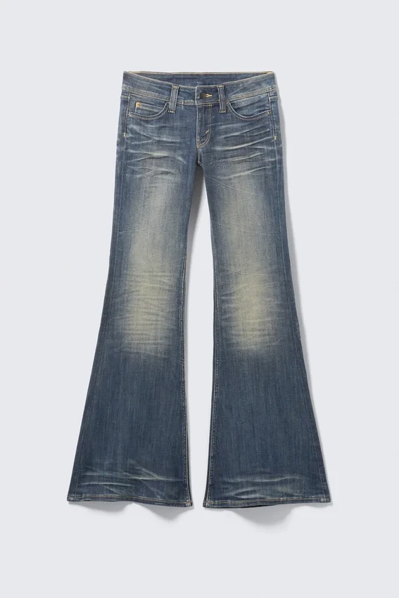 Flare Low Rise Flared Skinny Jeans – Steel Blue – Medium Blue | Cheap Monday Gb Flare Low Rise Flared Skinny Jeans – Steel Blue – Medium Blue | Cheap Monday Gb