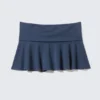Flared Mid-Rise Mini Skirt – Dark Blue Flared Mid-Rise Mini Skirt – Dark Blue