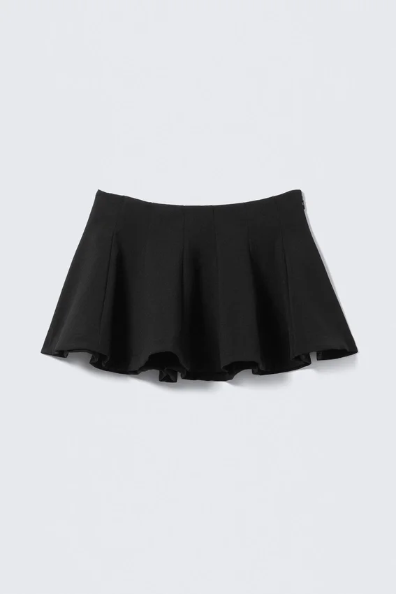 Flared Mini Tutu Skirt – Black Flared Mini Tutu Skirt – Black