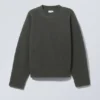 Fleece Sweatshirt – Dark Grey Fleece Sweatshirt – Dark Grey