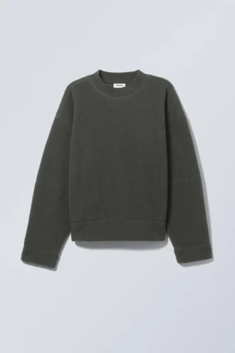 Fleece Sweatshirt – Dark Grey
