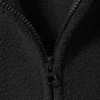 Fleece Zip Jacket – Black