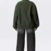 Fleece Zip Jacket – Dark Green Fleece Zip Jacket – Dark Green