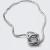Flexible Steel Necklace – Silver Flexible Steel Necklace – Silver