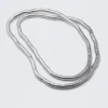 Flexible Steel Necklace – Silver Flexible Steel Necklace – Silver