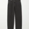 Float High Loose Mom Jeans – Black