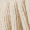 Flounced Hem Knitted Sweater – Off-White Flounced Hem Knitted Sweater – Off-White