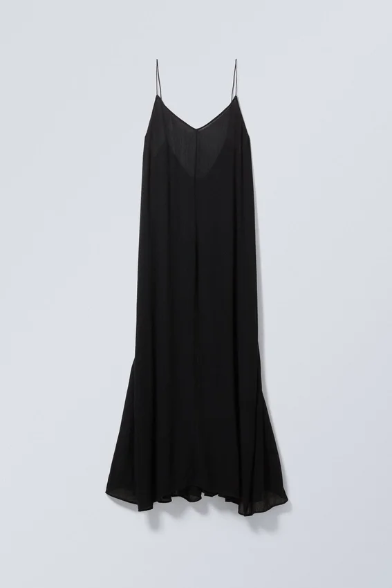 Flowy Maxi Dress – Black Flowy Maxi Dress – Black