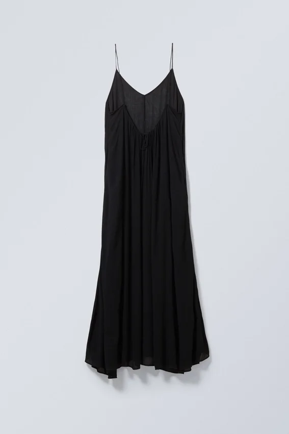 Flowy Maxi Dress – Black Flowy Maxi Dress – Black
