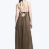 Flowy Maxi Dress – Brown Flowy Maxi Dress – Brown