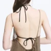 Flowy Maxi Dress – Brown Flowy Maxi Dress – Brown