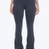 Folded Waist Flared Yoga Tights – Dark Blue Folded Waist Flared Yoga Tights – Dark Blue