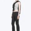 Folded Waist Flared Yoga Tights – Dark Grey Folded Waist Flared Yoga Tights – Dark Grey