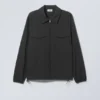 Frank Overshirt – Black Frank Overshirt – Black