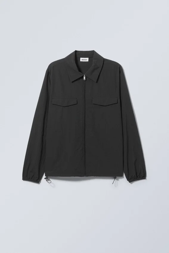 Frank Overshirt – Black Frank Overshirt – Black