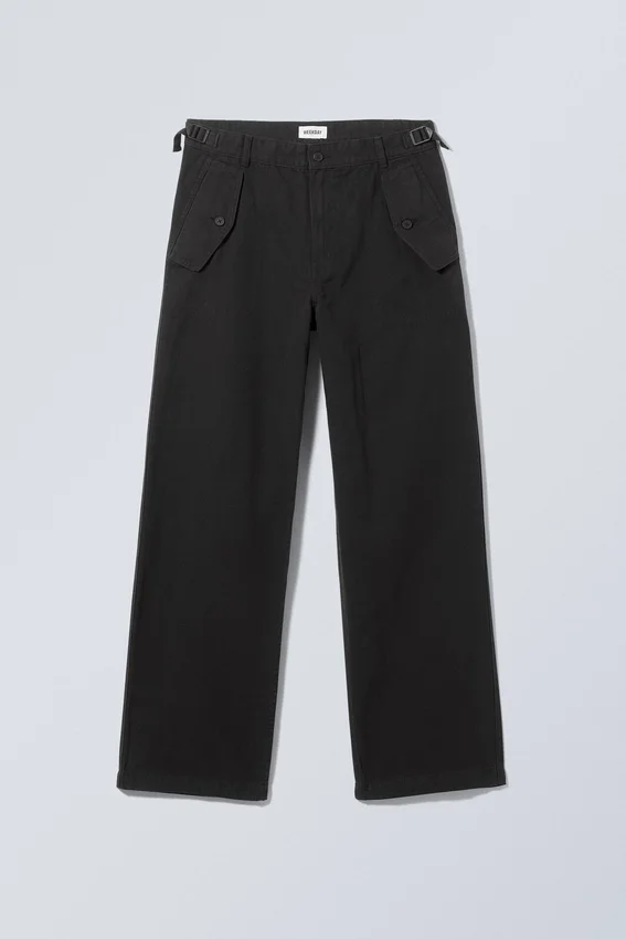 Frej Relaxed Workwear Trousers – Black Frej Relaxed Workwear Trousers – Black