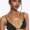 Frill Bikini Top – Black Frill Bikini Top – Black