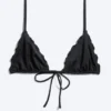 Frill Bikini Top – Black Frill Bikini Top – Black