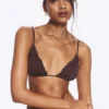 Frill Bikini Top – Dark Red Frill Bikini Top – Dark Red