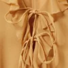 Frilled V-Neck Mini Dress – Mustard Yellow Frilled V-Neck Mini Dress – Mustard Yellow
