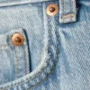 Galaxy Mid Rise Loose Denim Shorts – Lip Blue – Light Blue Galaxy Mid Rise Loose Denim Shorts – Lip Blue – Light Blue