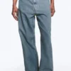 Galaxy Mid Rise Loose Straight Jeans – 2000 Blue – Medium Blue Galaxy Mid Rise Loose Straight Jeans – 2000 Blue – Medium Blue