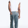 Galaxy Mid Rise Loose Straight Jeans – 2000 Blue – Medium Blue Galaxy Mid Rise Loose Straight Jeans – 2000 Blue – Medium Blue