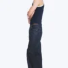 Galaxy Mid Rise Loose Straight Jeans – Blue Rinse – Dark Blue Galaxy Mid Rise Loose Straight Jeans – Blue Rinse – Dark Blue