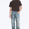 Galaxy Mid Rise Loose Straight Jeans – Gloria Blue – Medium Blue Galaxy Mid Rise Loose Straight Jeans – Gloria Blue – Medium Blue