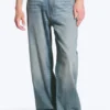 Galaxy Mid Rise Loose Straight Jeans – Gloria Blue – Medium Blue Galaxy Mid Rise Loose Straight Jeans – Gloria Blue – Medium Blue