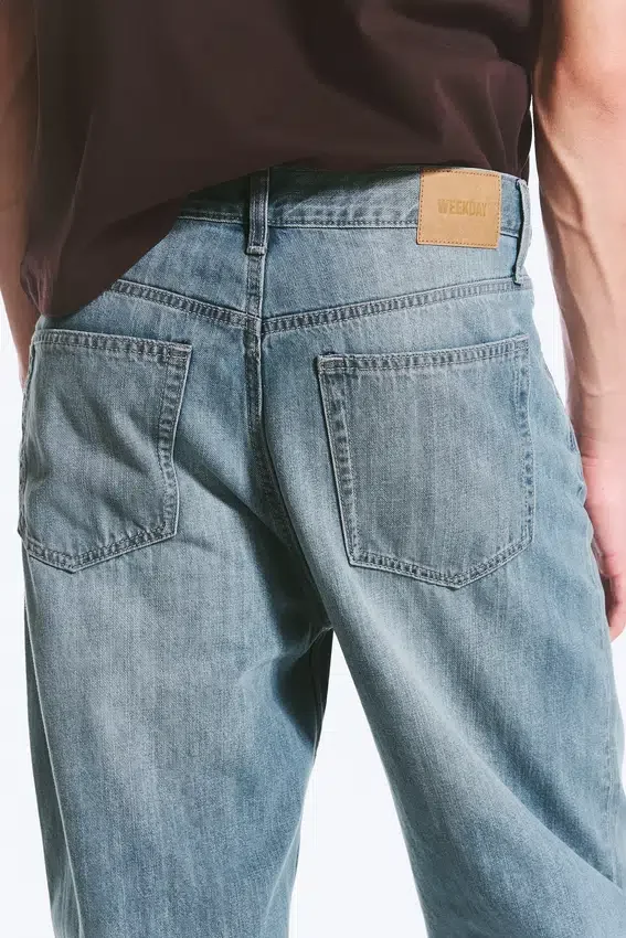Galaxy Mid Rise Loose Straight Jeans – Gloria Blue – Medium Blue Galaxy Mid Rise Loose Straight Jeans – Gloria Blue – Medium Blue