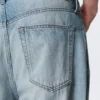 Galaxy Mid Rise Loose Straight Jeans – Kimberley Blue – Light Blue Galaxy Mid Rise Loose Straight Jeans – Kimberley Blue – Light Blue