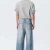 Galaxy Mid Rise Loose Straight Jeans – Kimberley Blue – Light Blue Galaxy Mid Rise Loose Straight Jeans – Kimberley Blue – Light Blue