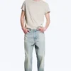 Galaxy Mid Rise Loose Straight Jeans – Port Blue – Light Blue Galaxy Mid Rise Loose Straight Jeans – Port Blue – Light Blue