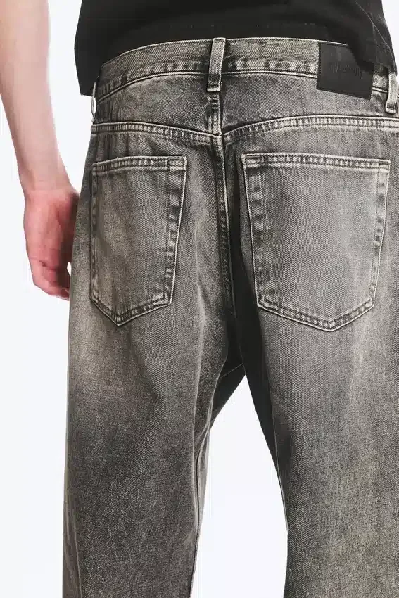 Galaxy Mid Rise Loose Straight Jeans – Redondo Black – Black Galaxy Mid Rise Loose Straight Jeans – Redondo Black – Black