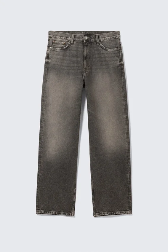 Galaxy Mid Rise Loose Straight Jeans – Redondo Black – Black Galaxy Mid Rise Loose Straight Jeans – Redondo Black – Black