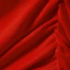Gathered Jersey Mini Dress – Bright Red Gathered Jersey Mini Dress – Bright Red