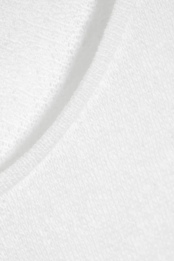 Gathered Tank Top – White Gathered Tank Top – White