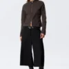 Genevieve Slim Structured Cotton Zip Jacket – Dark Grey Genevieve Slim Structured Cotton Zip Jacket – Dark Grey