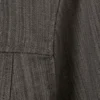 Genevieve Slim Structured Cotton Zip Jacket – Dark Grey Genevieve Slim Structured Cotton Zip Jacket – Dark Grey